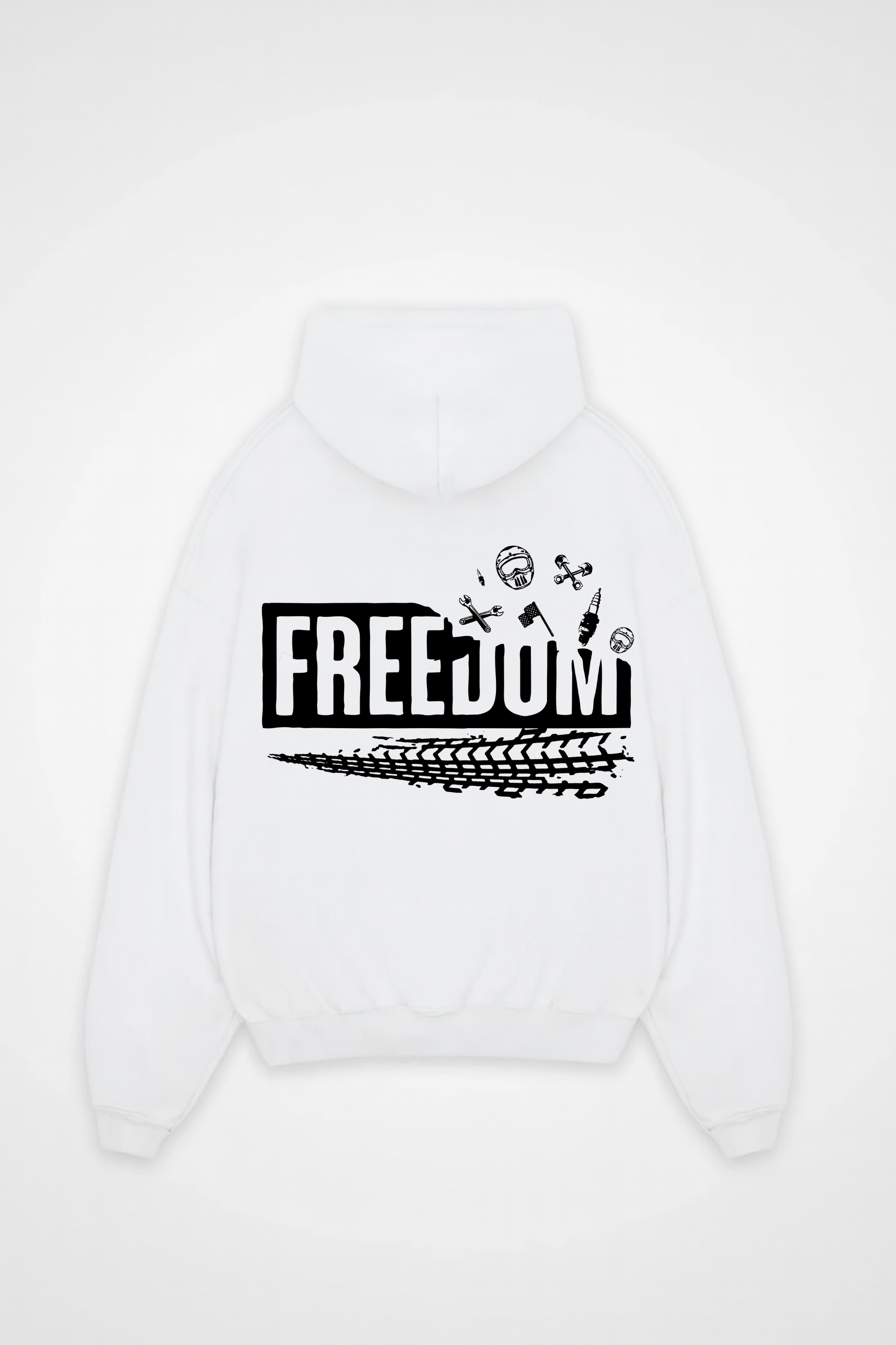 FREEDOM - OVERSIZED HOODIE BACKPRINT