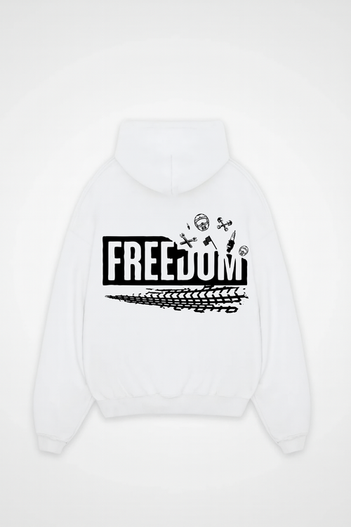 FREEDOM - OVERSIZED HOODIE BACKPRINT