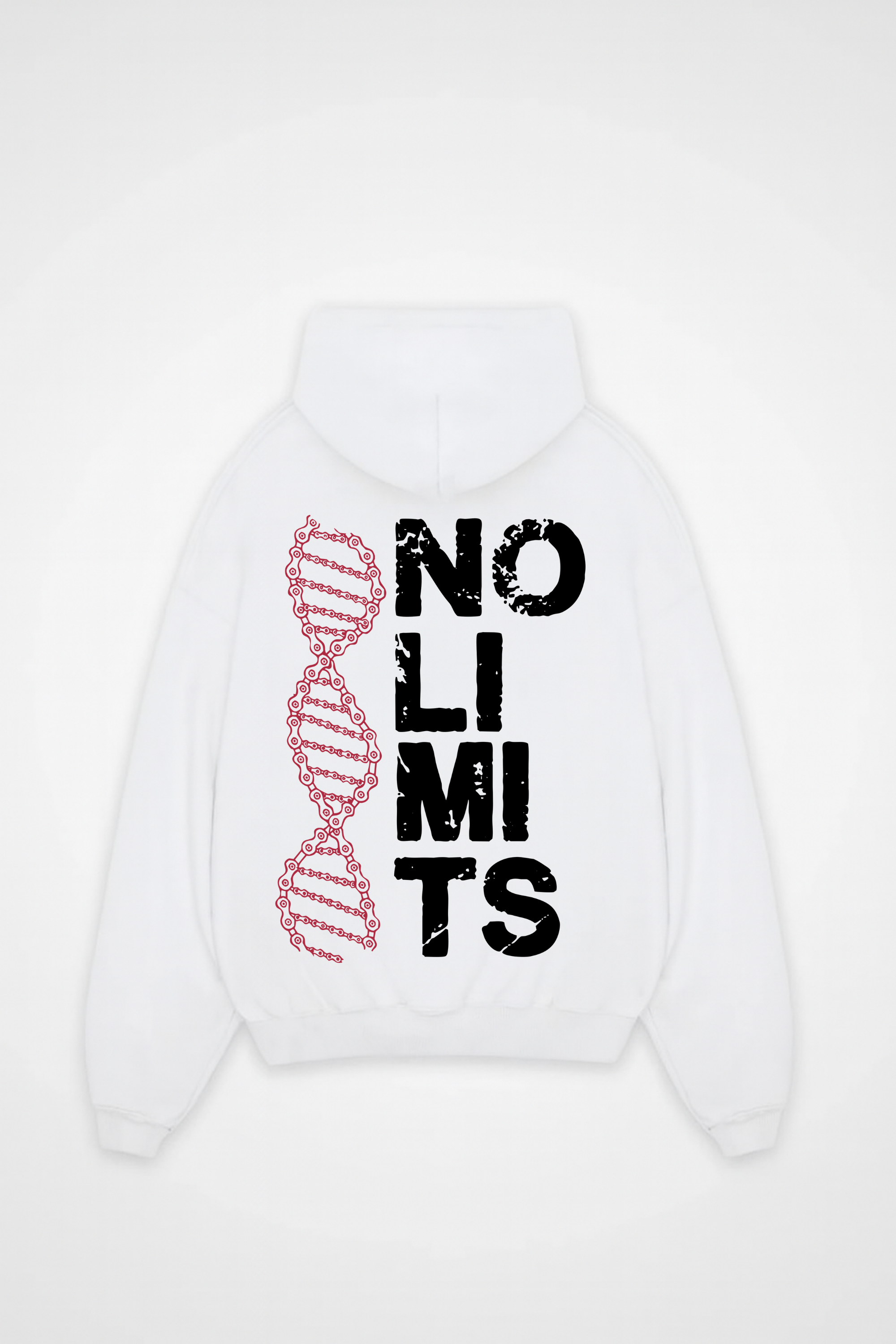 NO LIMIT  - OVERSIZED HOODIE BACKPRINT