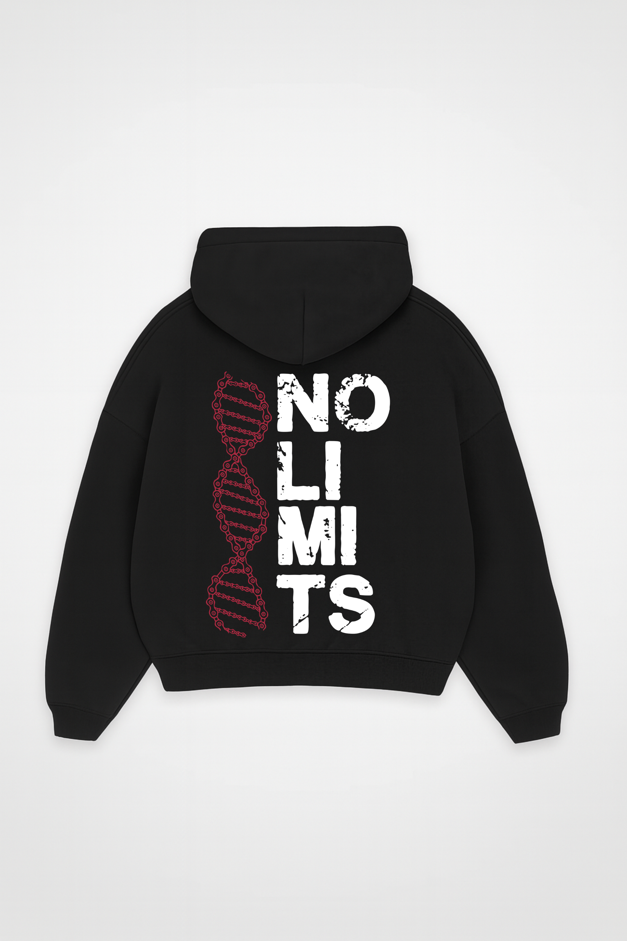NO LIMIT  - OVERSIZED HOODIE BACKPRINT