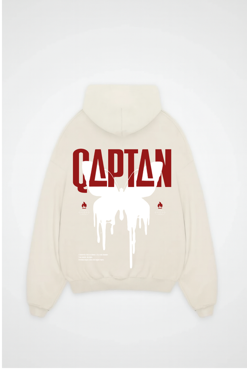 BUTTERFLY - OVERSIZED HOODIE  BACKPRINT